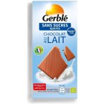 Gerblé chocolat au lait sans sucres ajoutés 80g (lot de 6) Gerblé chocolat au lait sans sucres ajoutés 80g (lot de 6)
