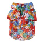 Gilet de plage pour chien, vêtements d'été pour animaux de compagnie, motif floral, hawaïen, chemises ... Gilet de plage pour chien, vêtements d'été pour animaux de compagnie, motif floral, hawaïen, chemises ...