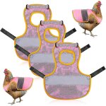 Gilet r�fl�chissant pour poule, harnais r�glable, selle de marche, tabliers pour poules, support de protection ...