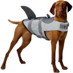 Gilet de sauvetage pour chien r�glable avec souple poign�e gilet de sauvetage flottaison pour animal ...