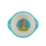 Girafe - rosiky vaisselle en fibre de bambou pour enfants, bol'apprentissage pour b�b�, dessin anim�, ...