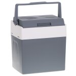 Glacire electrique portable 28 litres, 12v / 220 - 240v voiture et camping, , gris, adler, ad 8078