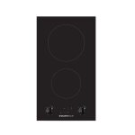 Glem gas - domino vitroc�ramique 29cm 3000w noir gth32k01