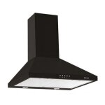 Glem gas ghp650bk hotte murale noir 569 m� / h