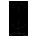 Glem gas gti321bs plaque noir int�gr� 28. 8 cm plaque avec zone � induction 2 zones