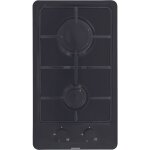 Glem gt32bk - table de cuisson au gaz - 2 plaques de cuisson - niche - largeur : 26. 5 cm - profondeur ...
