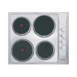 Glem gtl640ix - table de cuisson �lectrique - 4 plaques de cuisson - niche - largeur : 56 cm - profondeur ...