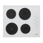 Glem gtl640wh - table de cuisson �lectrique - 4 plaques de cuisson - niche - largeur : 56 cm - profondeur ...