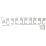 Glisseur asym�trique pour tringle klick system bricozor