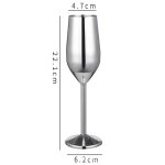 Gobelet en acier inoxydable, coupe a champagne, verre a vin, verre a cocktail, verre a vin en métal créatif ... Gobelet en acier inoxydable, coupe a champagne, verre a vin, verre a cocktail, verre a vin en métal créatif ...