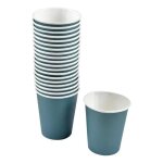 Gobelets en carton - e - bleu - 20 pi�ces - 23 cl - vaisselle jetable