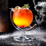 Gobelet a cocktail créatif en forme de globe, verres a bulles inclinés, coupe a martini, verre a vin ... Gobelet a cocktail créatif en forme de globe, verres a bulles inclinés, coupe a martini, verre a vin ...