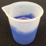 Gobelets doseurs en silicone 100ml, r�sine epoxy cristal echelle bricolage fait a la main, tasse a mesurer ...
