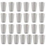 Gobelet a eau en plastique a paillettes de qualit� alimentaire, tasse a dessert, f�te de mariage, cuisine, ...