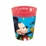 Gobelet reutilisable mickey dingo 25cl rouge