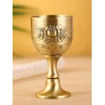 Gobelet vintage rose, tasse a vin, calice, pour cocktail, eau, bire, whisky, boisson, liqueur, verres ...