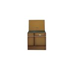 Godin - cuisinire  bois 10. 5 kw brun fonc poli 240163brunfoncepoli