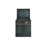 Godin - cuisinire  bois 10kw noir 240162noirpoli