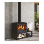 Godin - poêle à bois 7kw noir - 411108anth Godin - poêle à bois 7kw noir - 411108anth
