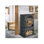 Godin - poêle à bois fonte 12kw peint anthracite 350104000053 Godin - poêle à bois fonte 12kw peint anthracite 350104000053