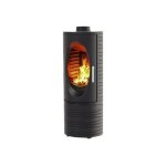 Godin talisman - pole - pose au sol - peinture noire