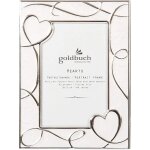 Goldbuch cadre portrait  hearts , 150 x 200 mm couleur cr�me