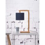 Good&mojo - lampe de table himalaya - bleu