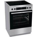 Gorenje gecs6c 70 xpa cuisiniere electrique avec plaque vitroceramique, 60 cm, 71 litres, extrasteam, ...