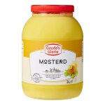 Gouda's glorie mosterd moutarde traditionnelle riche en saveur 3 kg pot grande taille parfaite pour cuisine ...