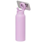 Gourde avec support magn�tique pour smartphone compatible magsafe 710ml ringo violet