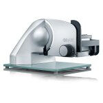 Graef classic c 20 trancheuse electrique 170 w noir, argent verre, m�tal, plastique