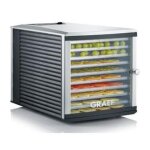 Graef da 510 d�shydrateur alimentaire noir, acier inoxydable 630 w