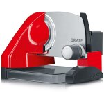 Graef sks 500 trancheuse electrique 170 w noir, rouge, acier inoxydable mtal