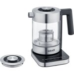 Graef wk 350 bouilloire electrique transparent / inox