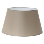 Grand abat jour conique marron clair 36 cm Grand abat jour conique marron clair 36 cm