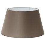 Grand abat jour conique marron taupe 36 cm Grand abat jour conique marron taupe 36 cm