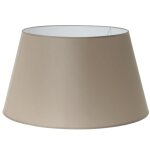 Grand abat jour conique marron taupe 40 cm Grand abat jour conique marron taupe 40 cm