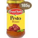 Grand'italia pesto rosso sauce italienne au basilic et tomates s�ch�es 185g