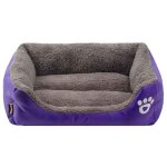 Grand lit s - 3xl pour chien et chat, chaud et confortable, nid doux et souriant, paniers polymres, ...