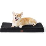 Grand lit pour chien lavable - oreiller orthop�dique et matelas pour cage de chien avec housse amovible ...