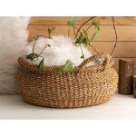 Grand panier en osier clairine