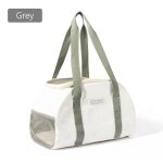 Grand sac a mailles pour animaux de compagnie, seau a surface douce, accessoire de sortie portable, respirant, ...