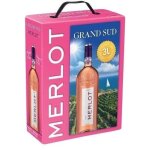 Grand sud merlot - vin rose du pays doc