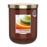 Grande bougie heart and home agrumes press�s