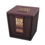 Grande bougie heart and home bambou bois ambre et v�tiver