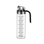 Grande bouteille en verre a rabat et bouchon automatique, distributeur d'huile d'olive, conteneur de ... Grande bouteille en verre a rabat et bouchon automatique, distributeur d'huile d'olive, conteneur de ...
