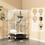 Grandes cages portables pour oiseaux, cage spéciale pour canari, cage pour perroquet et perruche, parc ... Grandes cages portables pour oiseaux, cage spéciale pour canari, cage pour perroquet et perruche, parc ...