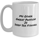 Mon autre grande passion est la p�che en haute mer tasses a caf� et mugs dr�les