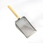 Grande pelle a litire pour chat, bote a litire intgre en acier inoxydable, pelle en fer, spatule ...