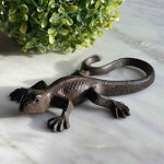 Grande salamandre d�co fonte 8x3x16cm